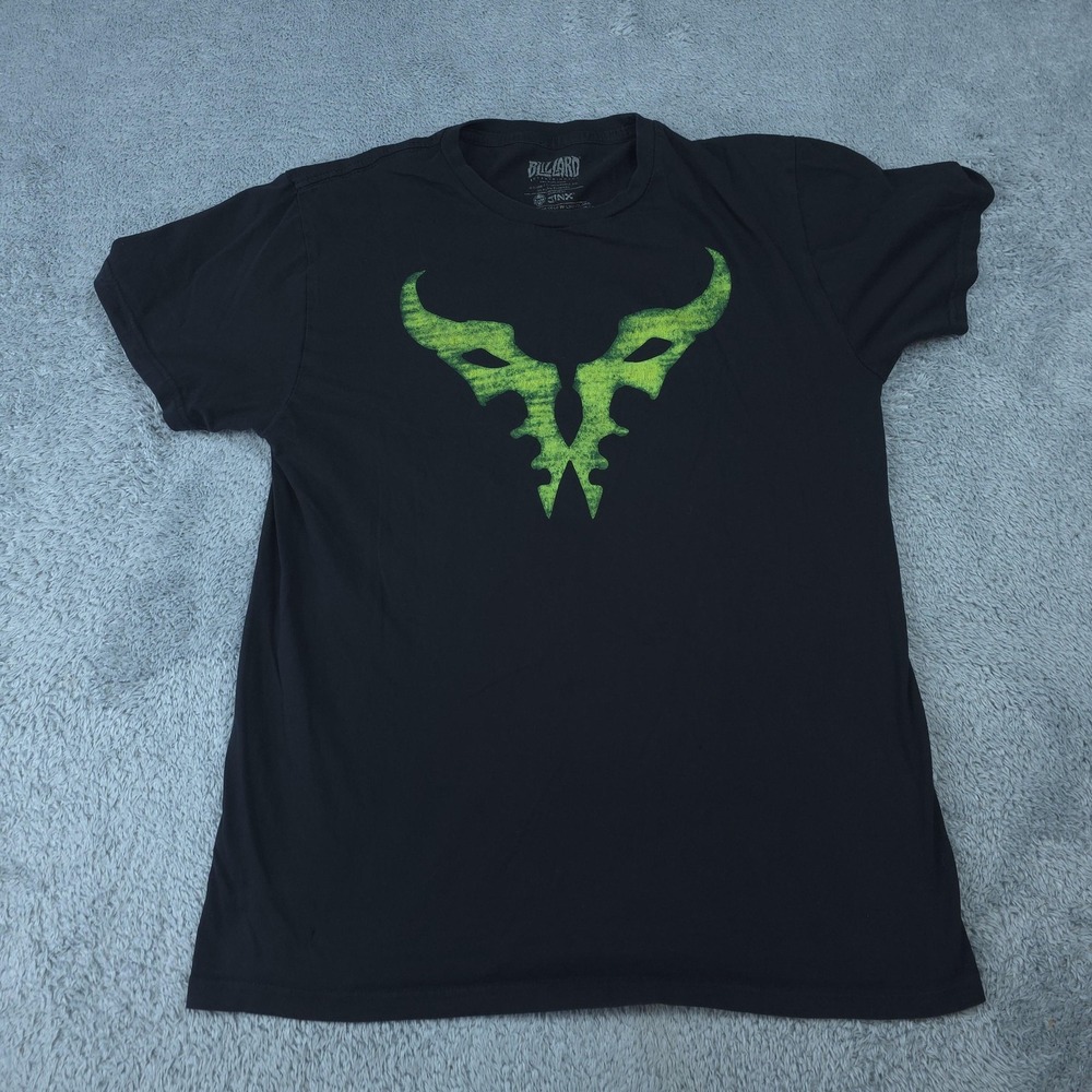 Jinx World Of Warcraft Shirt Mens Medium Black Green Demon Logo Tee Gaming